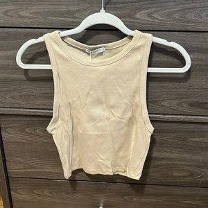 Tan Muscle Tee